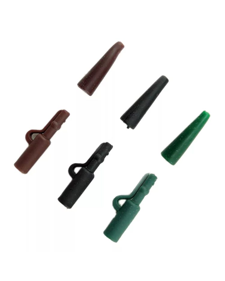 Lead clips + tail rubber 20 kom