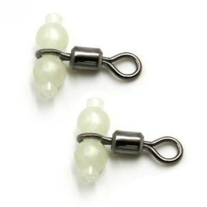 Fluo beads with swivel 10 kom